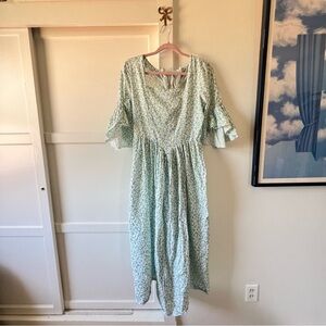 vintage floral dress